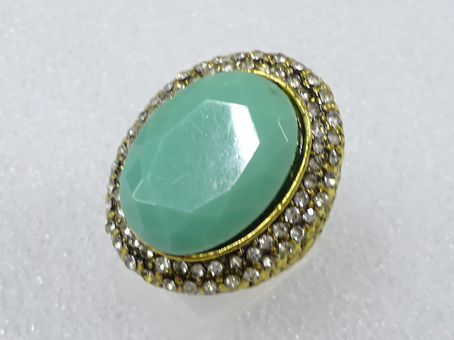 色石　指輪(13号)